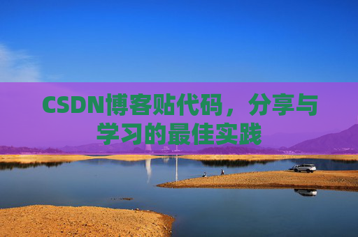 CSDN博客贴代码，分享与学习的最佳实践